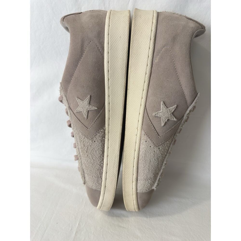 Converse Pro Leather Suede Low Grey Pink Sneakers Men's Size 14 / Women's 15.5 - Picture 4 of 10
